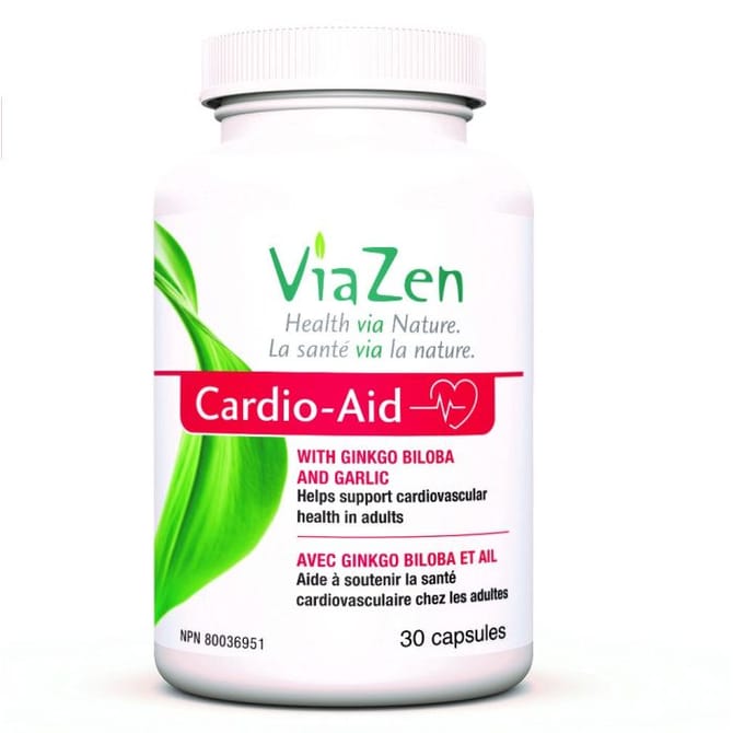 SOLDE - Cardio-Aid (avec ginkgo biloba et ail) Image