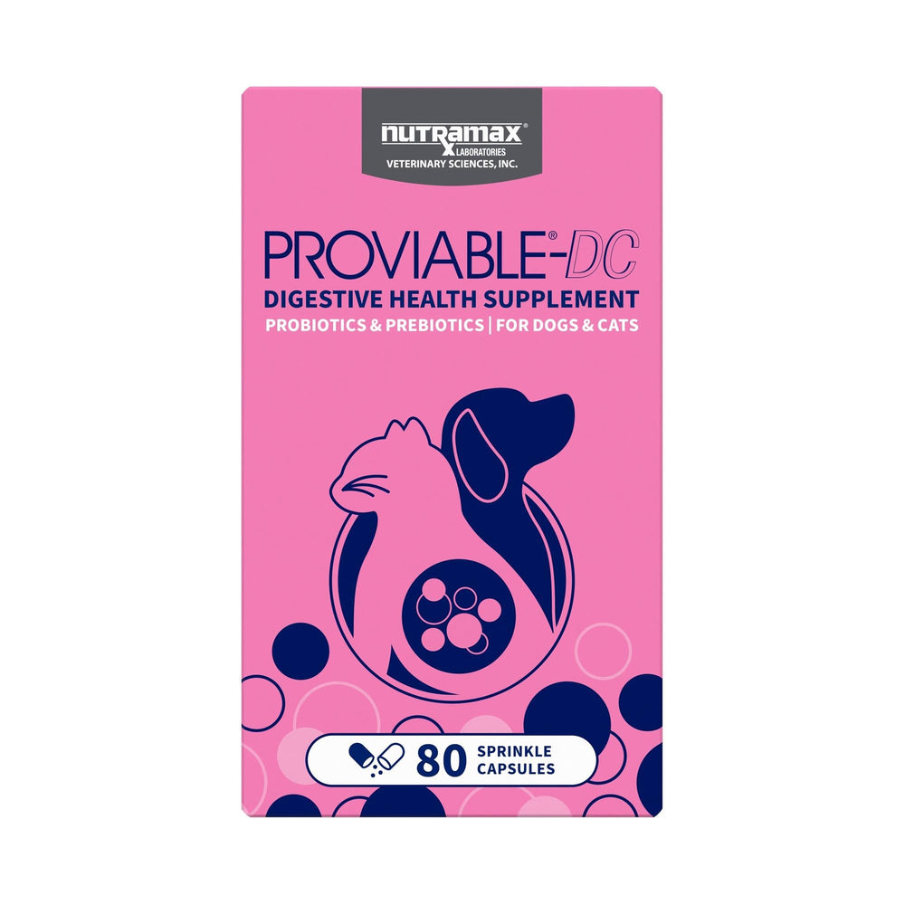 Proviable-DC prébiotiques en capsules pour chat et chien - 80 capsules à saupoudrer Image