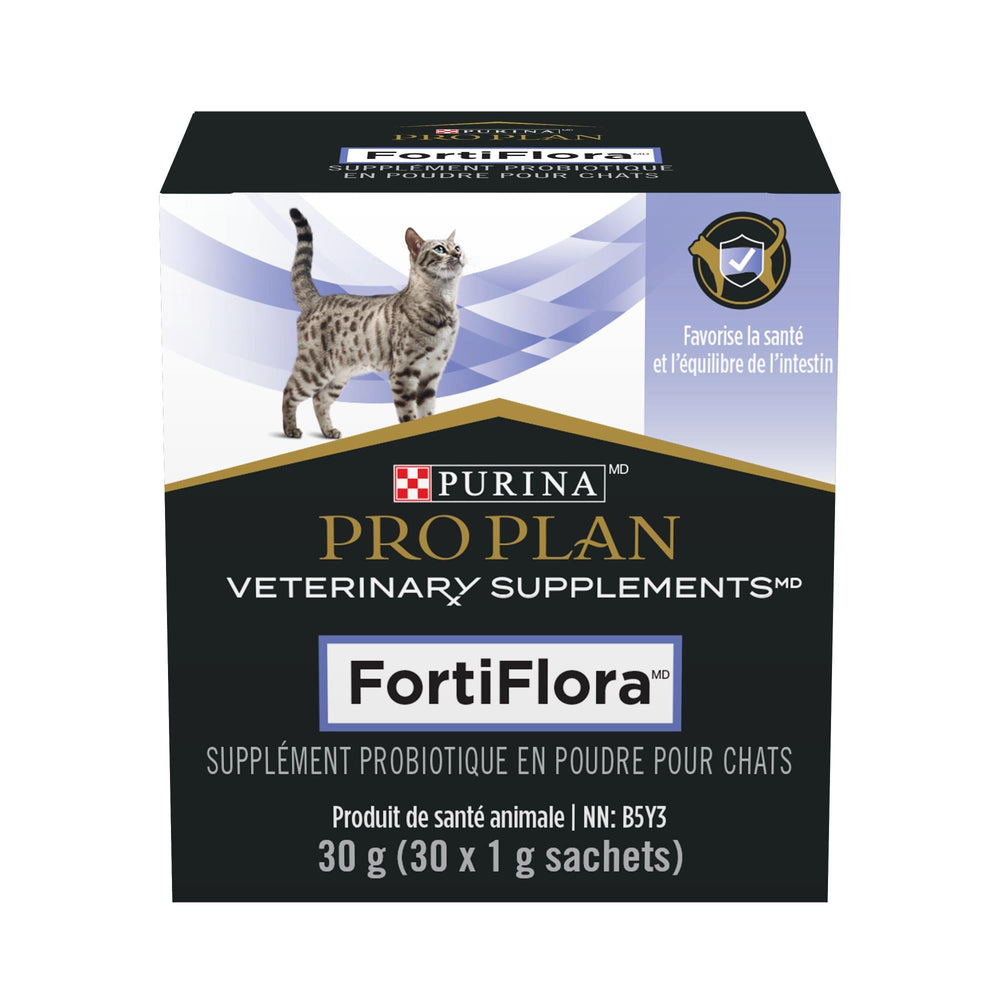 Purina Pro Plan Vertinary Supplements FortiFlora Supplément Probiotique en Poudre pour Chats - 30 g (30 x 1 g sachets) Image