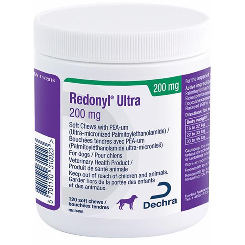 Redonyl Ultra 100 mg bouchées tendres avec PEA-um pour chiens - 120 bouchées Image