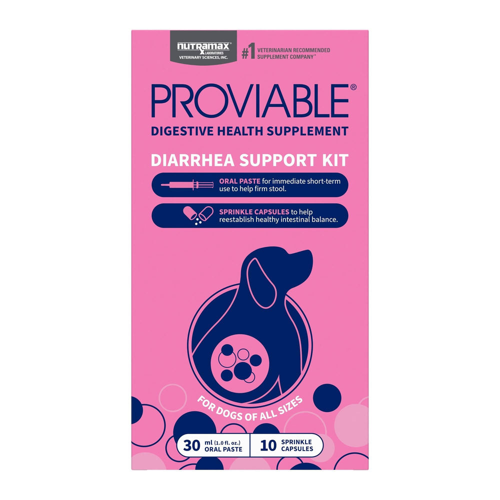 Proviable ensemble prébiotiques en pâte et capsules pour moyen et grand chiens - 30 mL + 10 Capsules Image