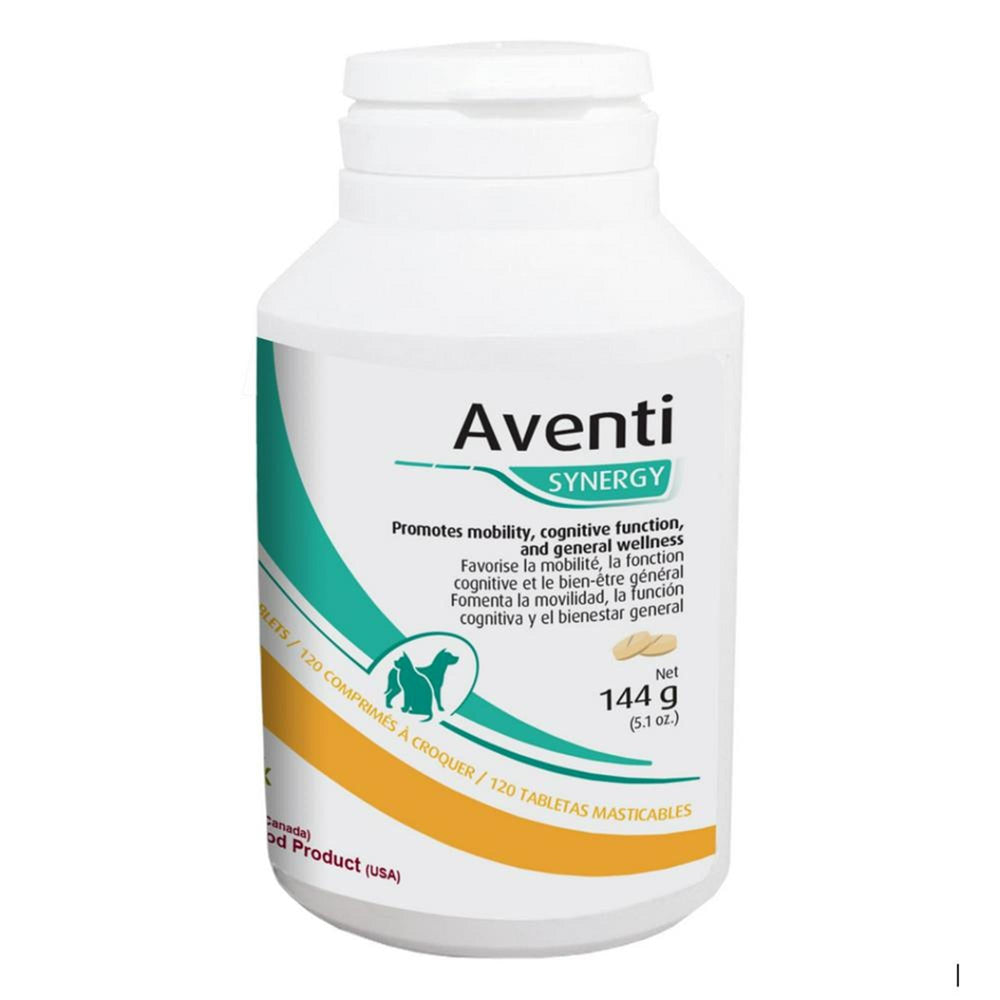 Aventi Synergy pour chien et chat - 120 comprimés à croquer Image