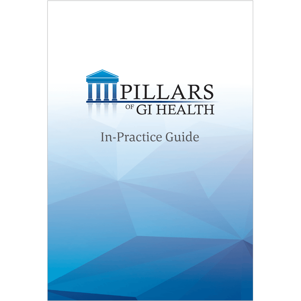 Pillars of GI Health IN-PRACTICE GUIDE Image