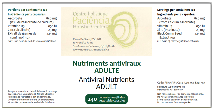 Antiviral Nutrients Adult Image