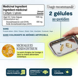 Gélules oméga-3 ADH d'algues image 2