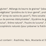 Barre de nutrition bio - boîte image 6